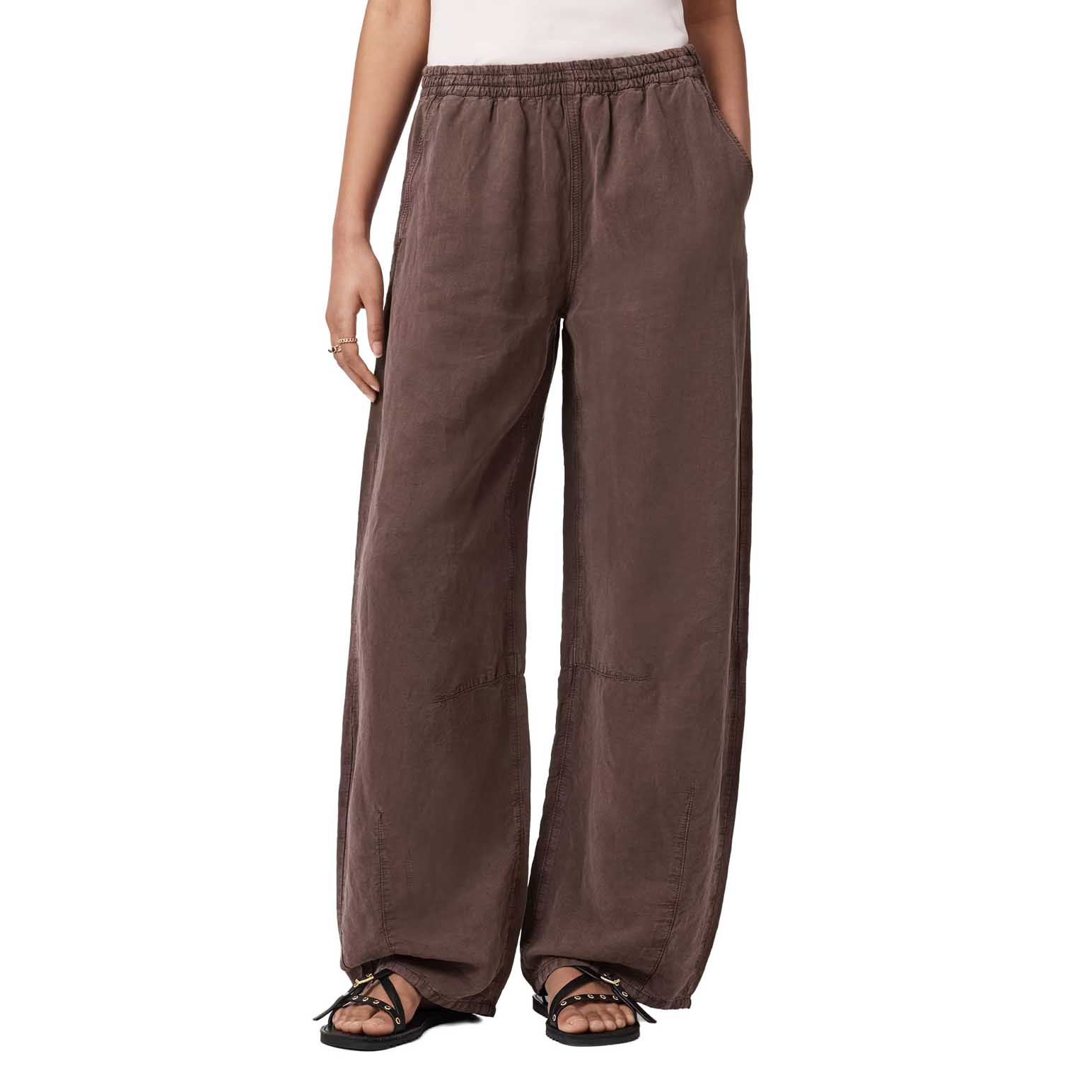 AllSaints Jett Wide Leg Trousers